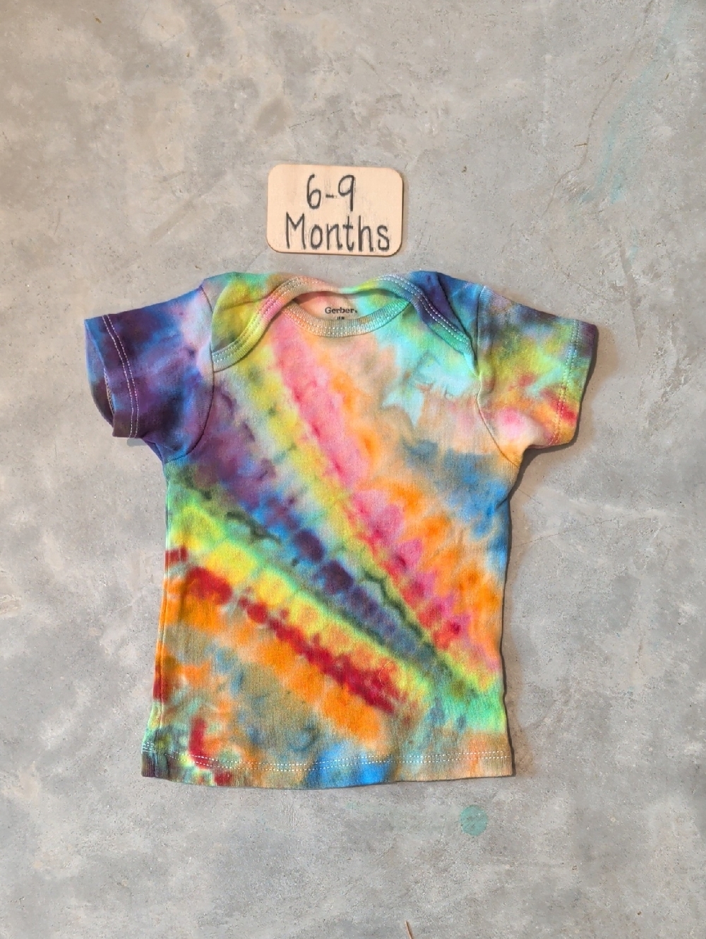 New Tiedye Unisex Baby T-shirt